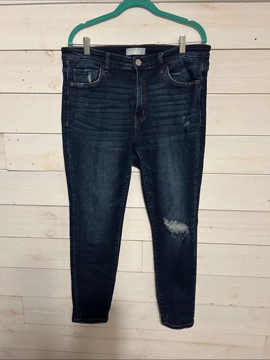 Vervet Denim - VERVET Dark Wash Distressed Women’s Jeans 14
